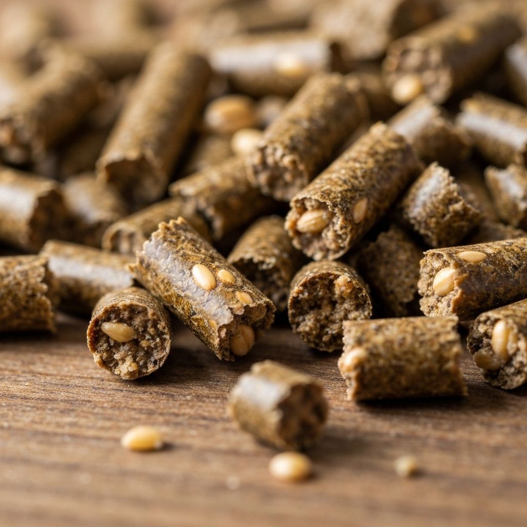 Pellets for birds